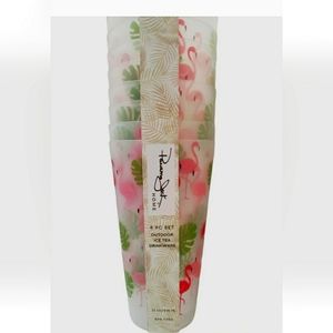 8pc Panama Jack Pink Flamingo 32 oz Tumblers Outdoor Ice Tea Drinkware New